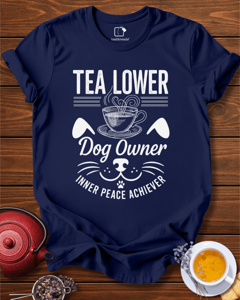 Tea Lover Dog Owner Tee