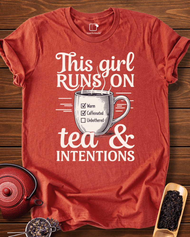 This Girl Runs on Tea Tee