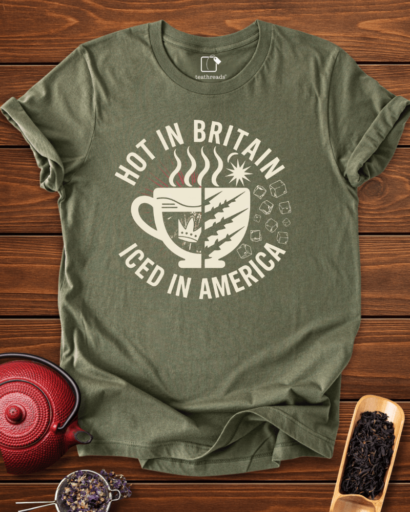 Hot in Britain Iced in America Tee
