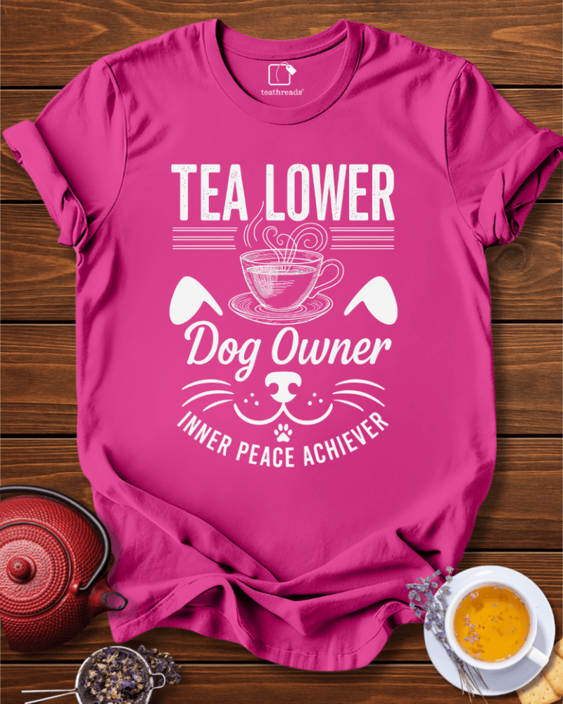 Tea Lover Dog Owner Tee