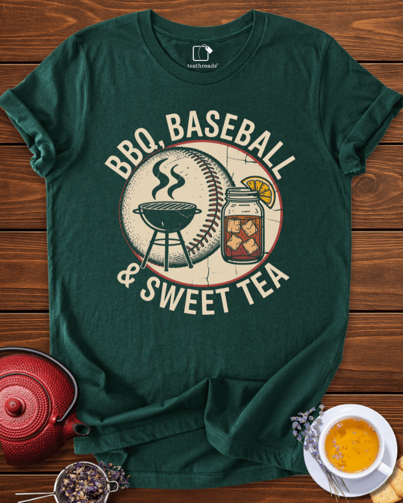 BBQ, Baseball &Sweet Tea Tee