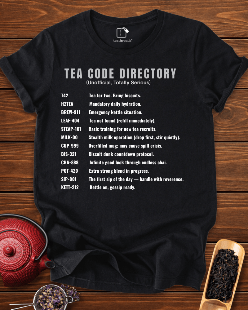 Tea Code Directory Tee
