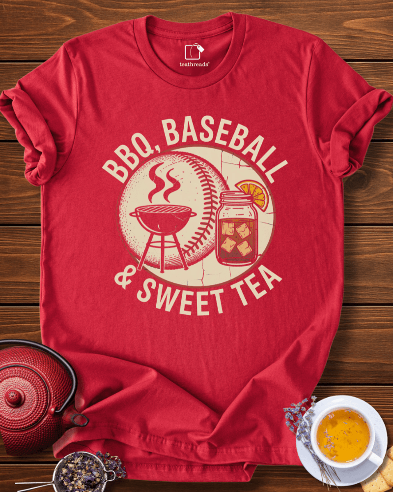 BBQ, Baseball &Sweet Tea Tee
