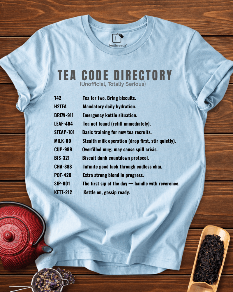 Tea Code Directory  Tee
