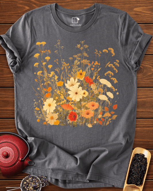Tea Flowers Meadow Tee