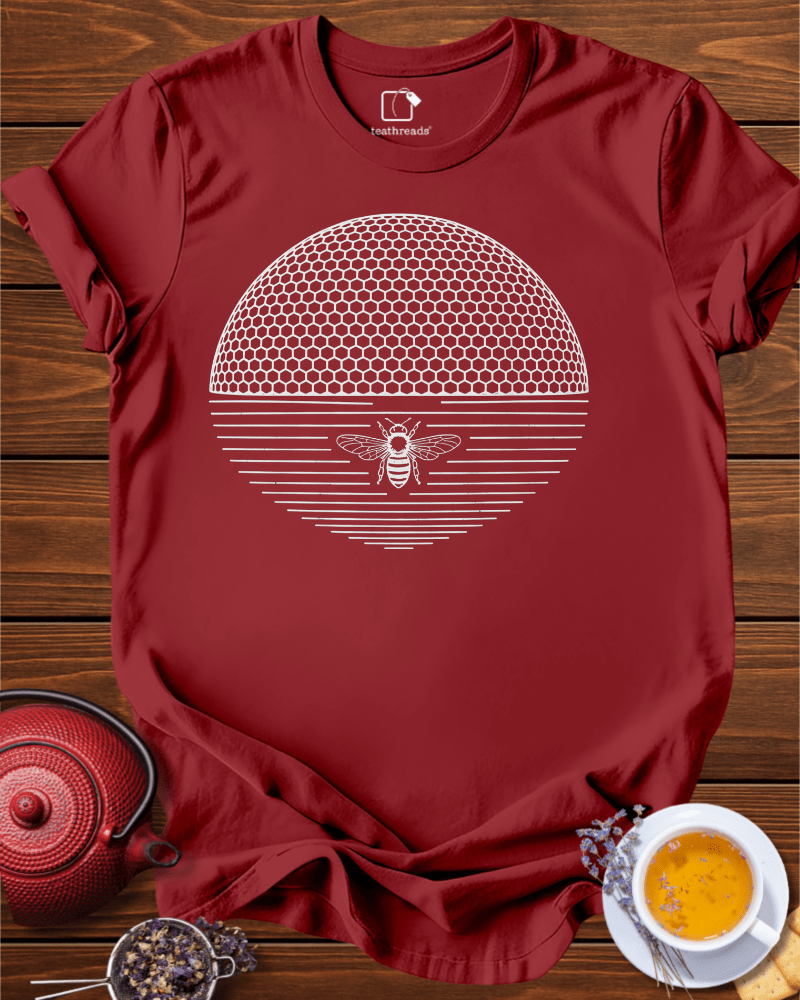 Honeycomb Sunset Tee