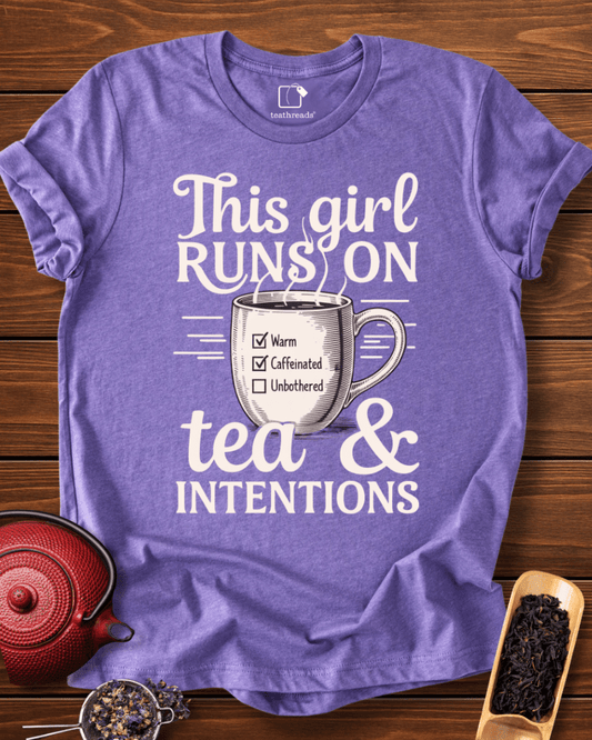 This Girl Runs on Tea Tee