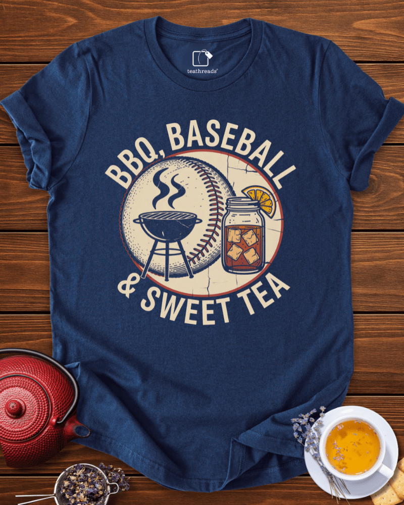 BBQ, Baseball &Sweet Tea Tee
