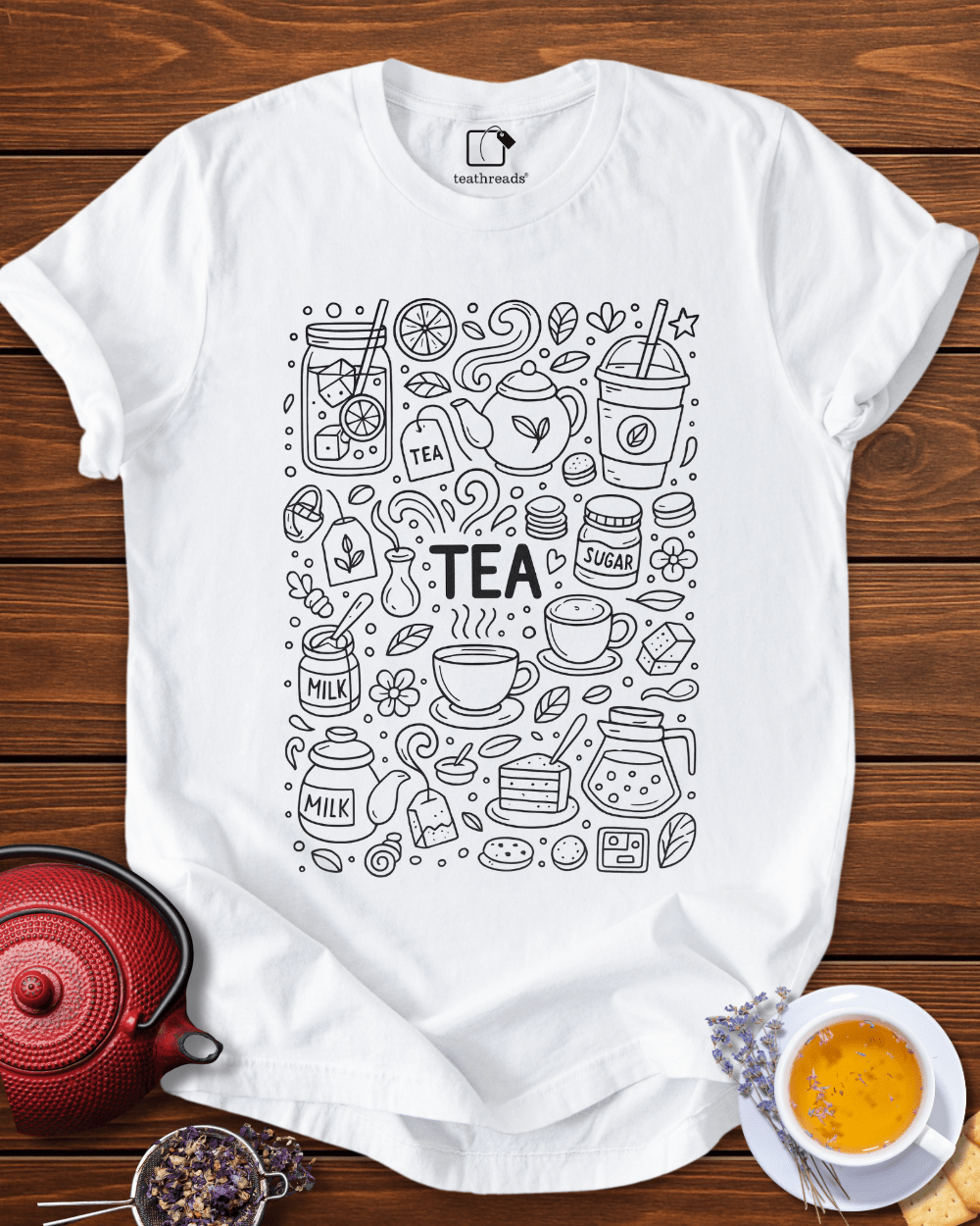 Tea Pattern Tee
