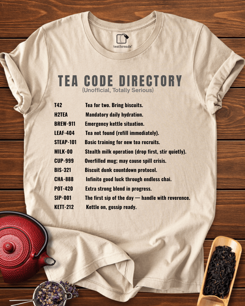 Tea Code Directory  Tee