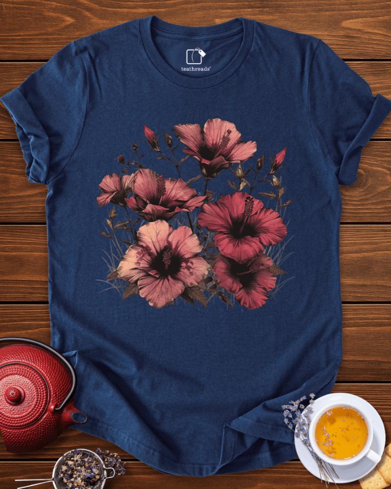 Hibiscus Blossoms Tee