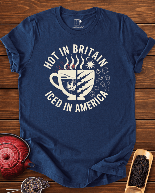 Hot in Britain Iced in America Tee