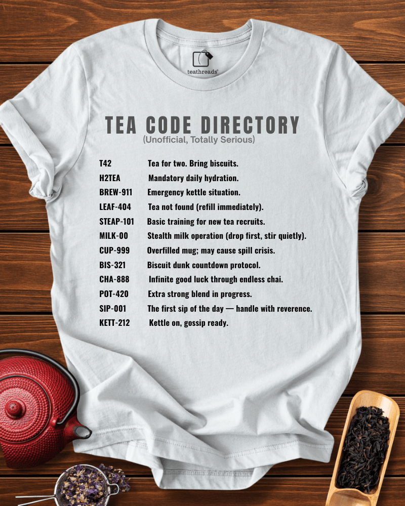 Tea Code Directory  Tee