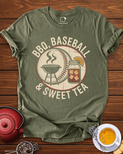 BBQ, Baseball &Sweet Tea Tee