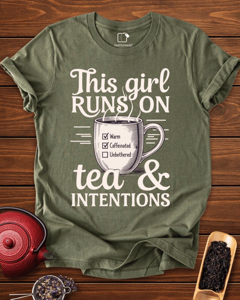 This Girl Runs on Tea Tee