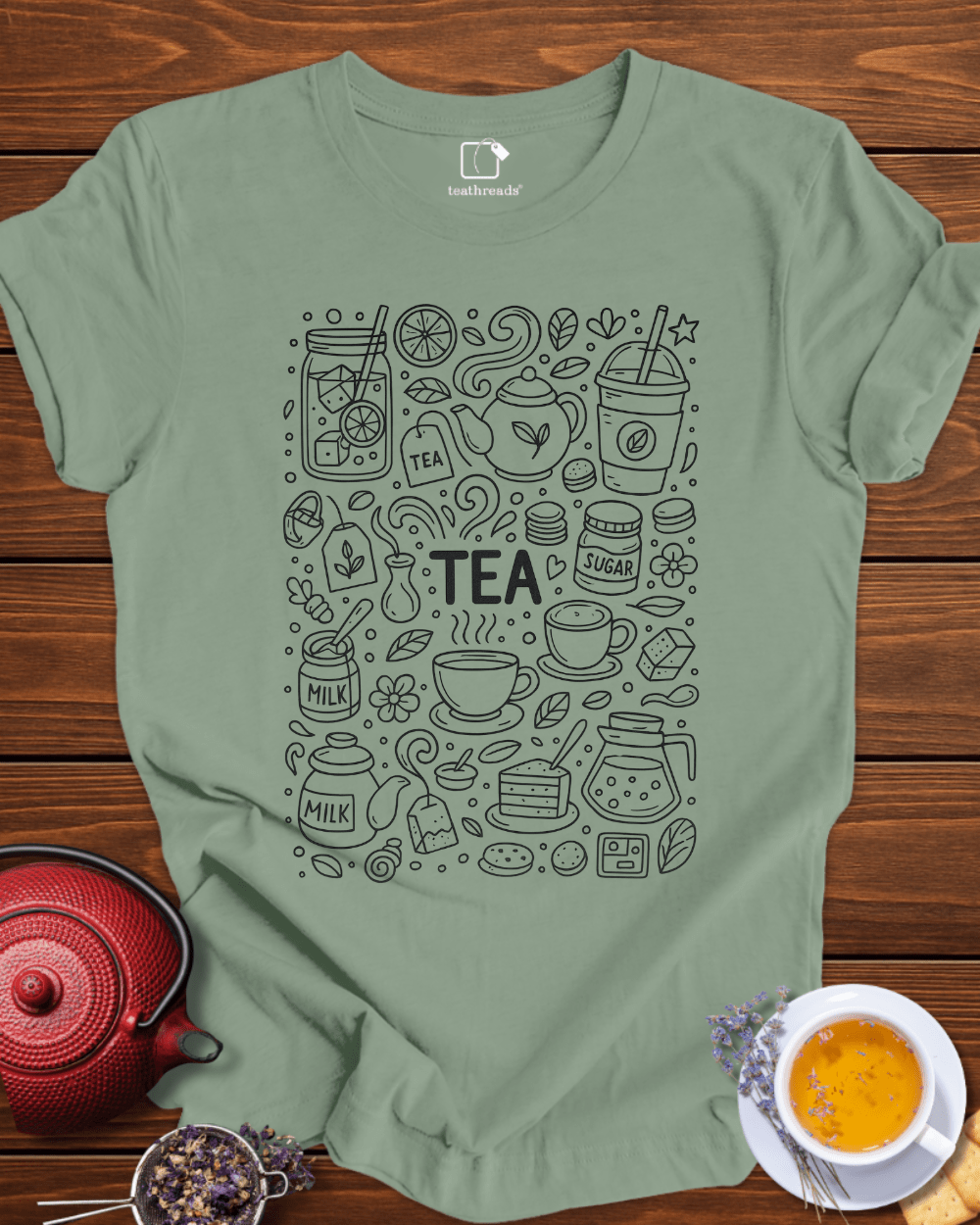 Tea Pattern Tee