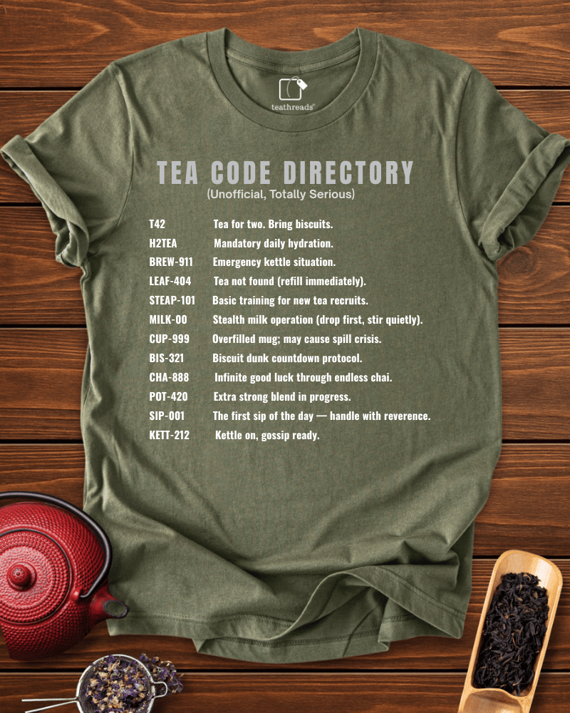 Tea Code Directory  Tee
