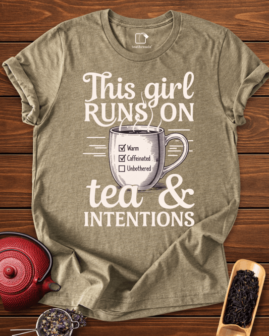 This Girl Runs on Tea Tee
