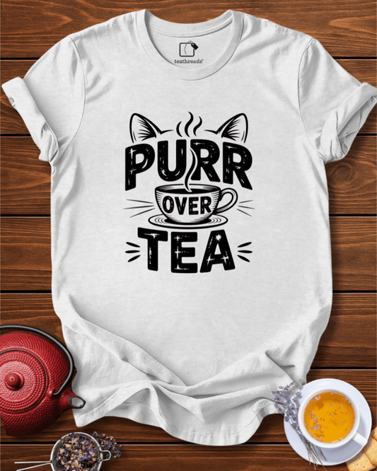 Purr Over Tea Tee