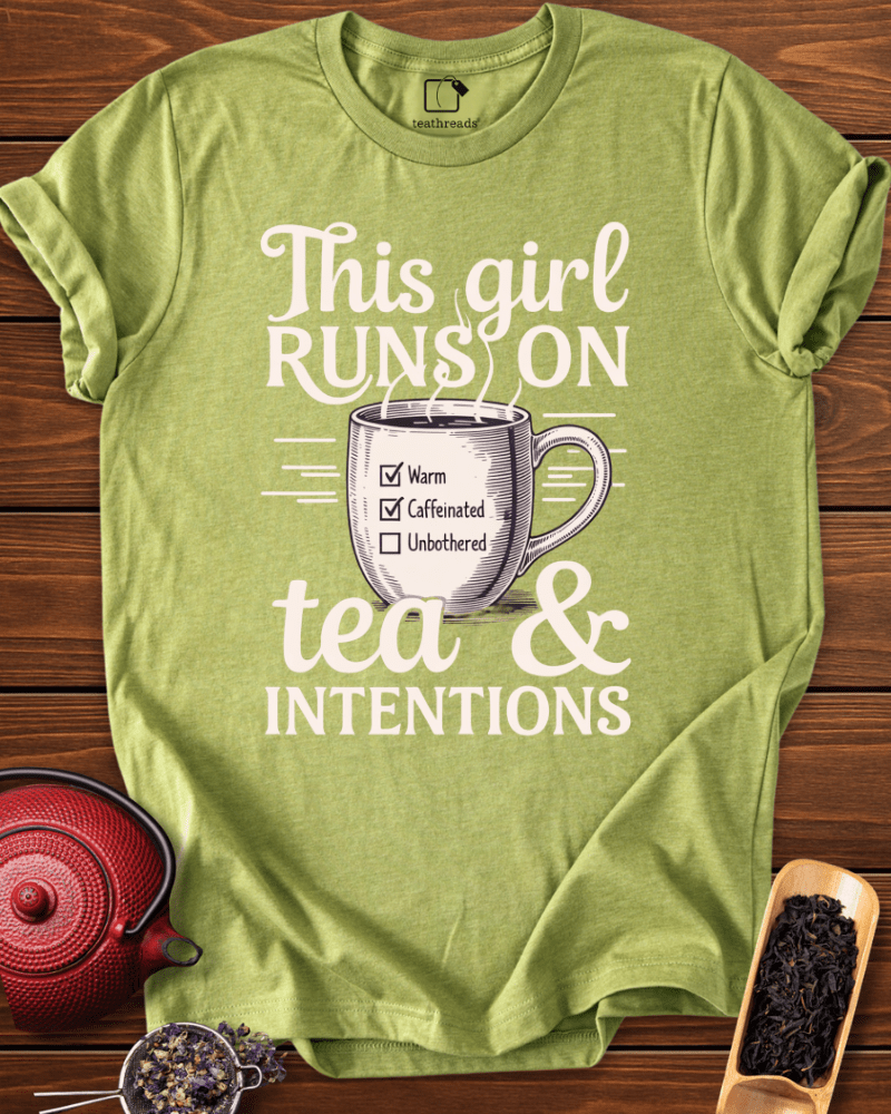 This Girl Runs on Tea Tee