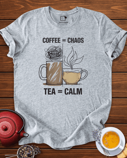 Coffee Chaos, Tea Calm Tee