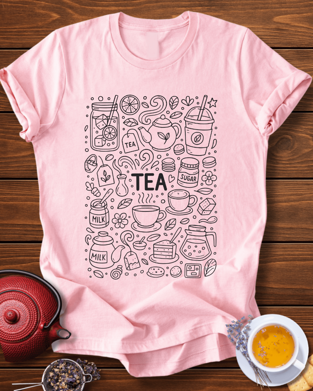 Tea Pattern Tee