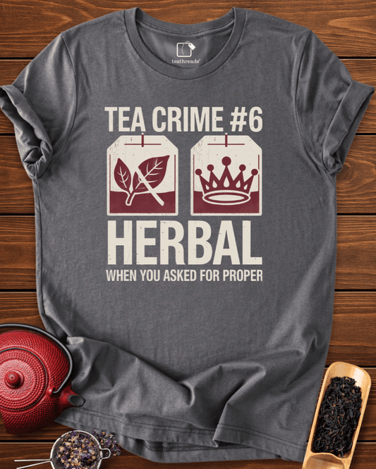 Tea Crime #6 Tee